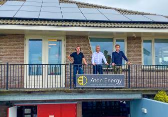 De zonnepanelen van Aton Energy
