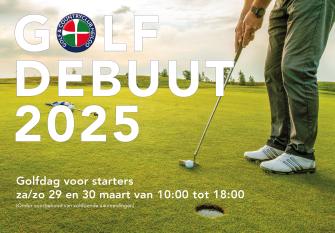 Golf-Debuut 2025 VOLGEBOEKT!