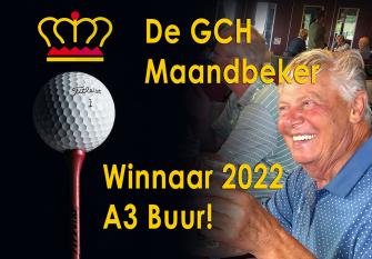 Overall winnaar Maandbeker Competitie 2022