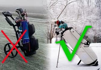 Winterperiode / draagtassen / trolleys / winterbanden